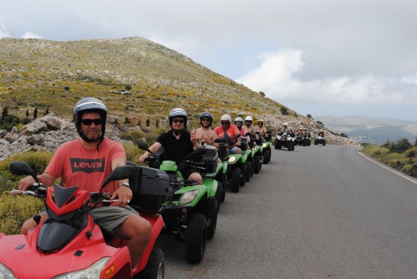 Crete Off-Road Quad Safari Evening Tour with Hotel Transfers